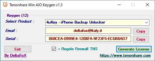 Активация PassFab iPhone Backup Unlocker