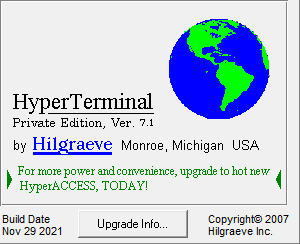 Иконка HyperTerminal