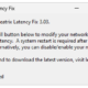 Иконка Leatrix Latency Fix