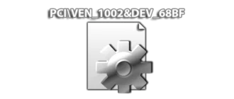 Иконка PCI VEN_1002&DEV_68BF