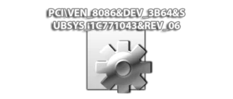 Иконка PCI VEN_8086&DEV_3B64&SUBSYS_1C771043&REV_06