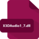 Иконка X3DAudio1_7.dll