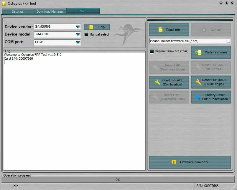 Octoplus FRP Tool