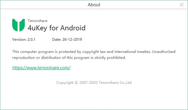 Tenorshare 4uKey for Android