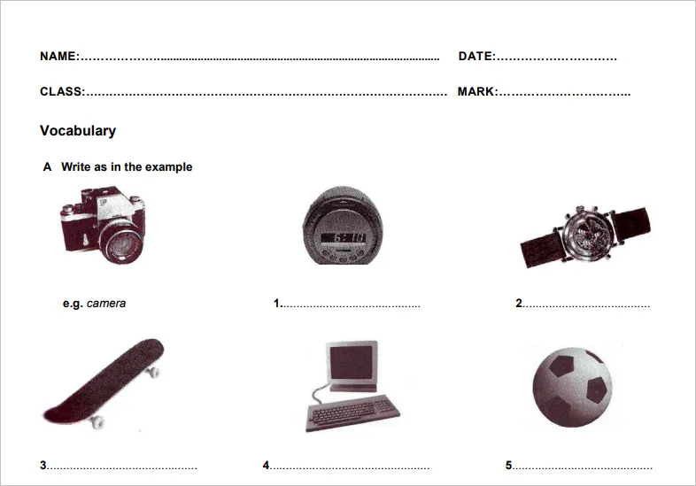 Test Booklet 6