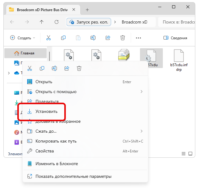 Установка драйвера для Broadcom xD Picture Bus Driver