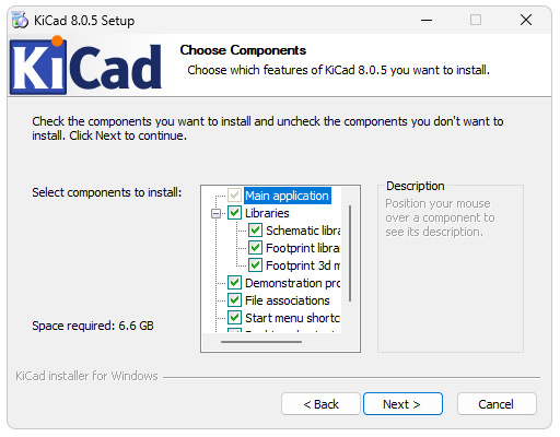 Установка KiCad